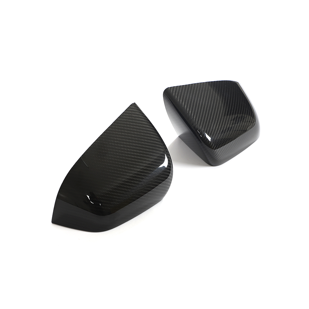 Tesla Model Y Dry Carbon Fibre Mirror Caps (Full Replacement)