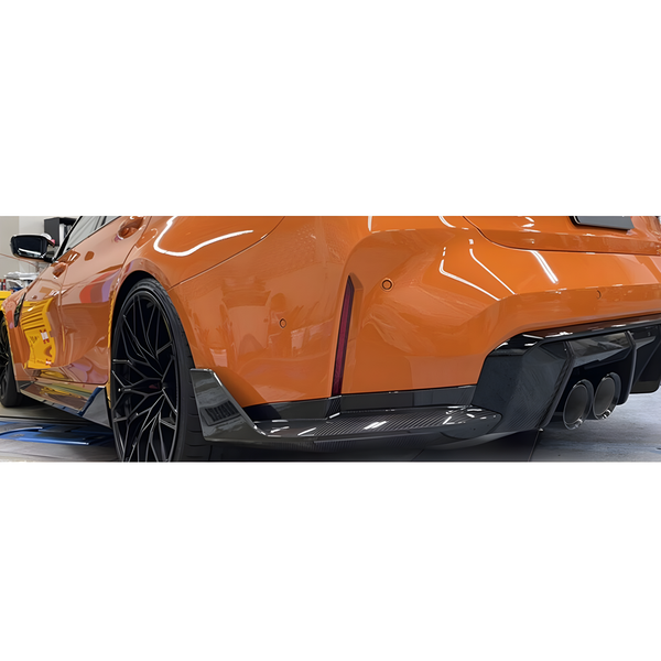 BMW M4 (G82/G83) Dry Carbon Fibre Rear Bumper Cupwing Winglets