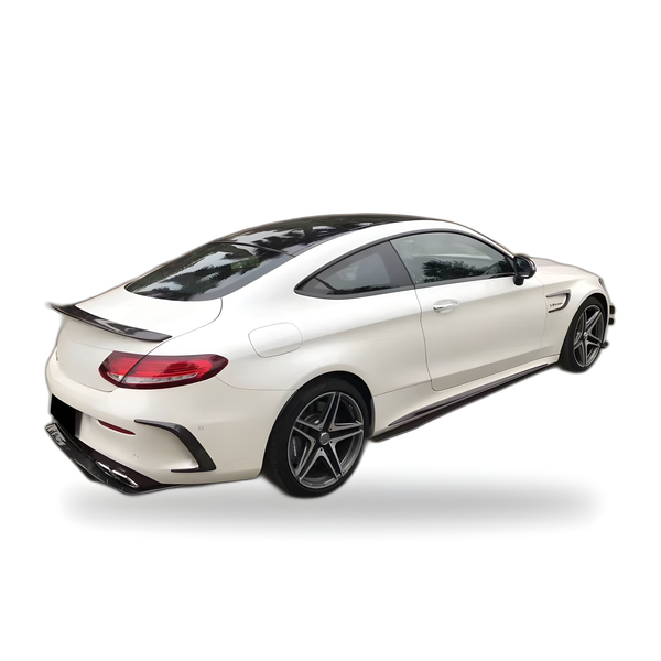 Mercedes C-Class (W205 Coupe) Carbon Fibre Side Skirts