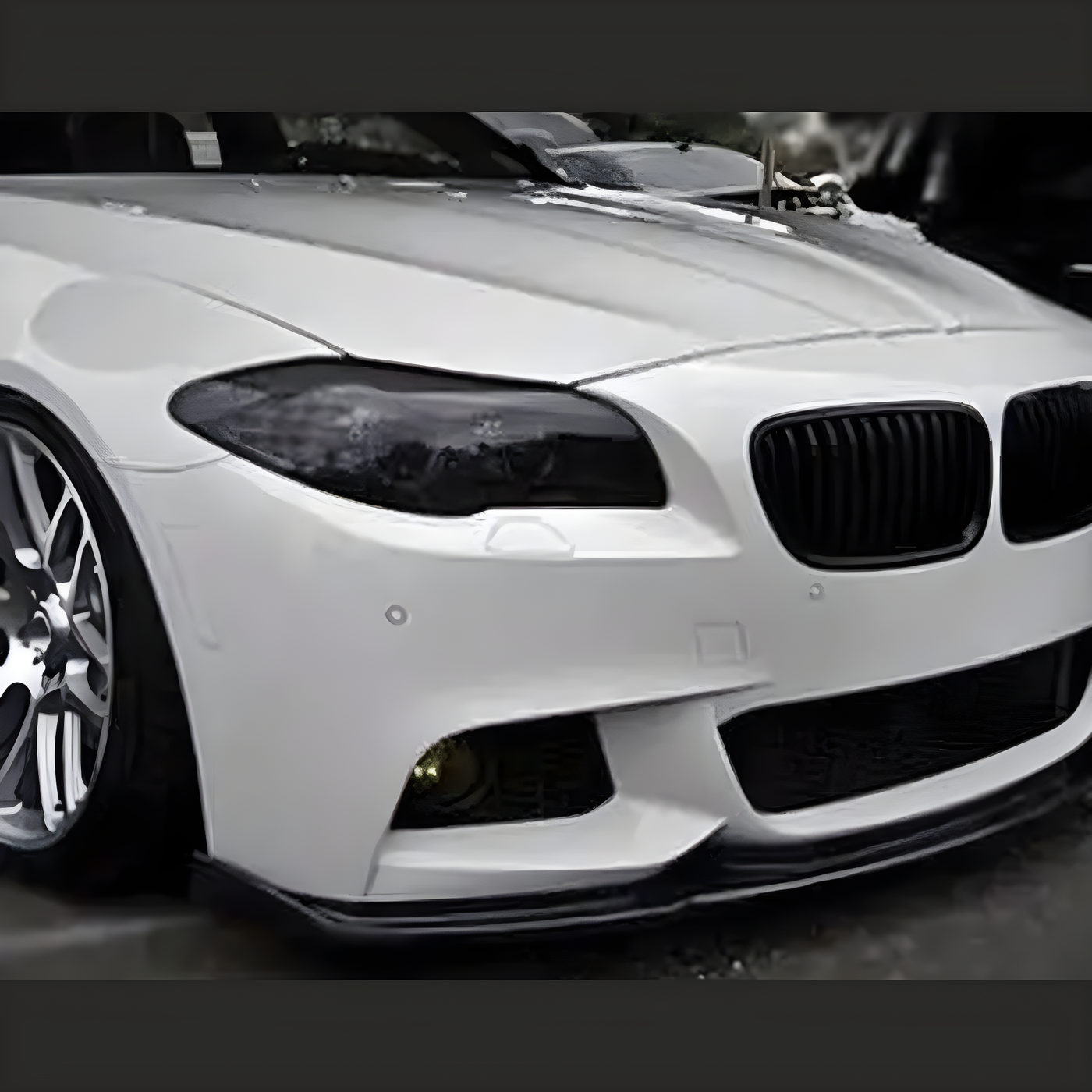 BMW 5 Series (F10) Carbon Fibre Front Lip (M-Tech)