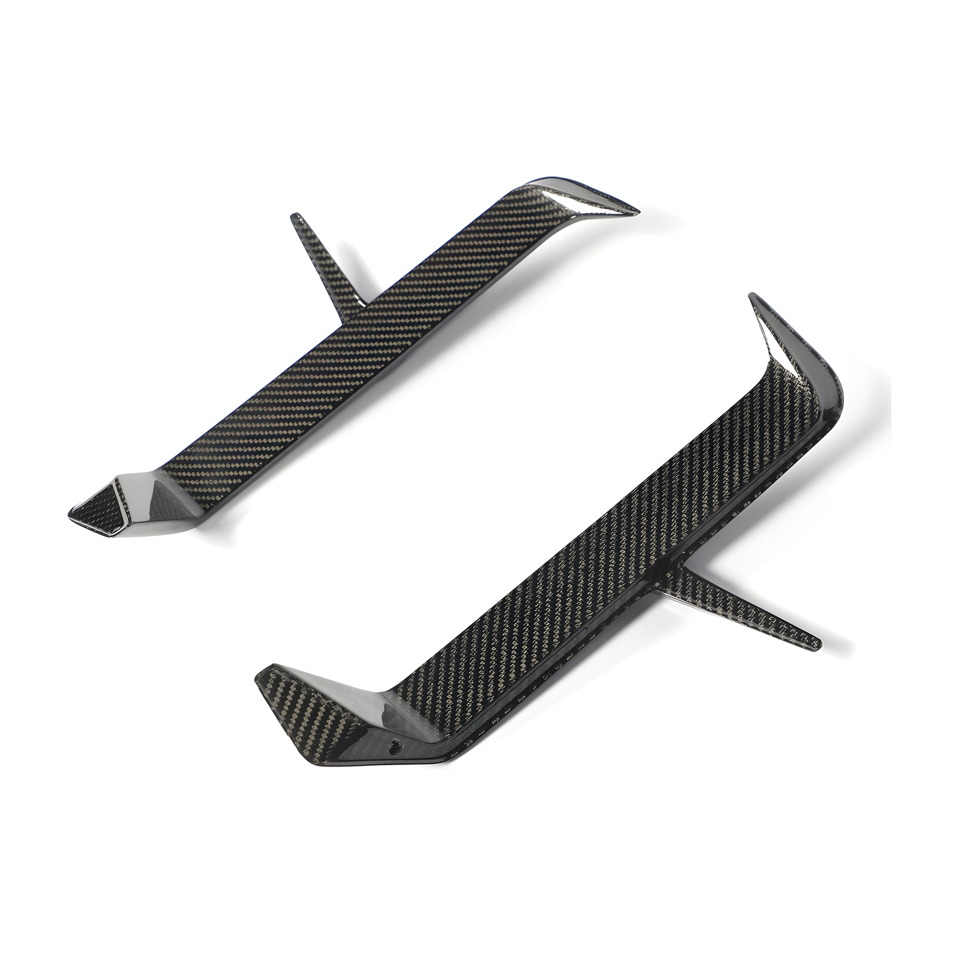 BMW M5 (G90) Carbon Fibre Rear Bumper Canards