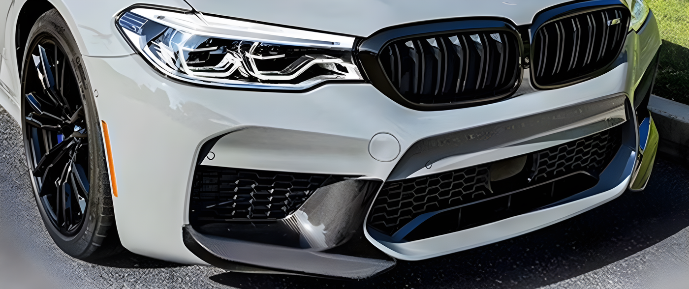 BMW M5 (F90) Carbon Fibre Front Splitter Flaps