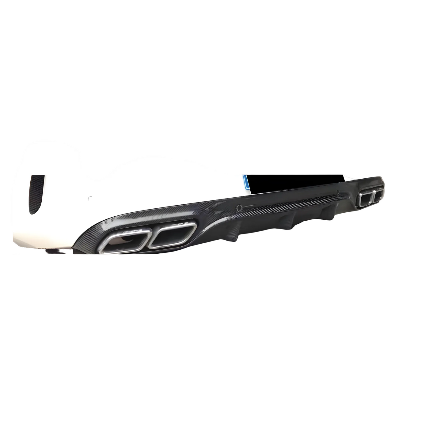 Mercedes C-Class (W205 Coupe) Carbon Fibre Rear Diffuser