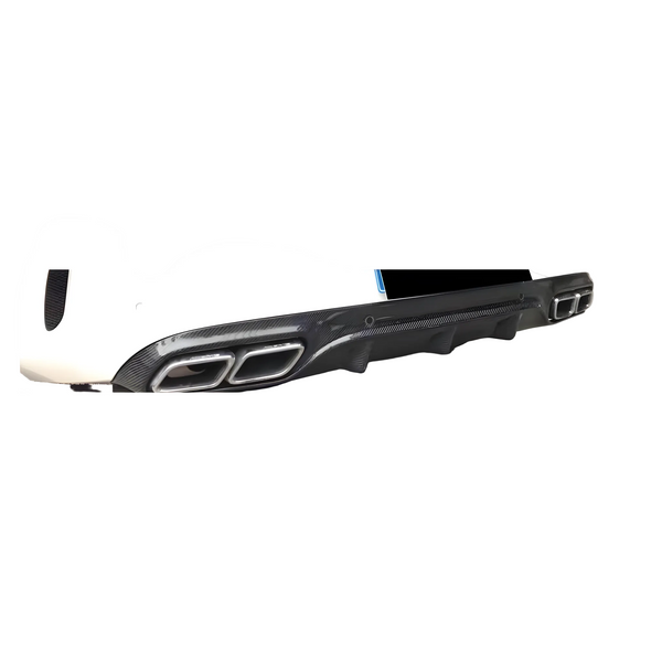 Mercedes C-Class (W205 Coupe) Carbon Fibre Rear Diffuser