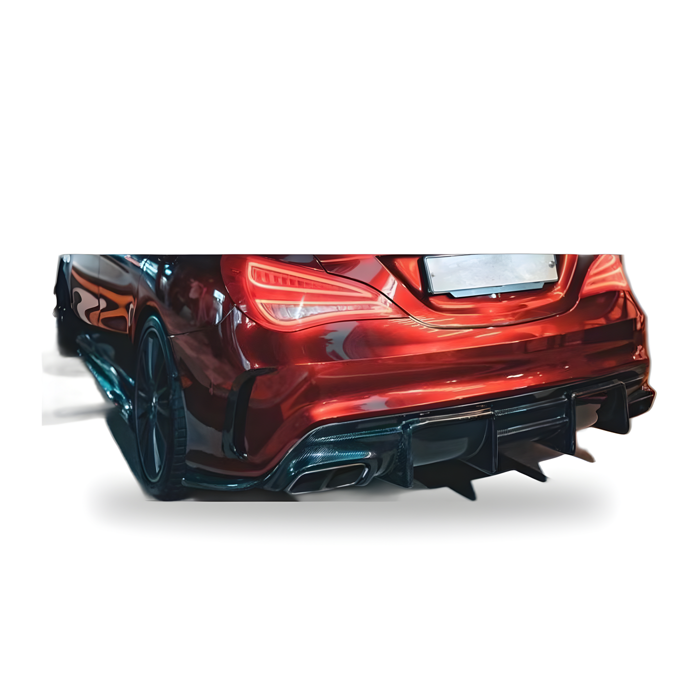 Mercedes CLA (W117) Carbon Fibre Rear Diffuser