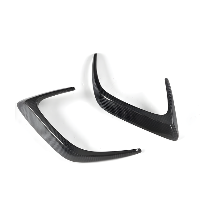 Mercedes C-Class (W205 Coupe) Carbon Fibre Rear Canards