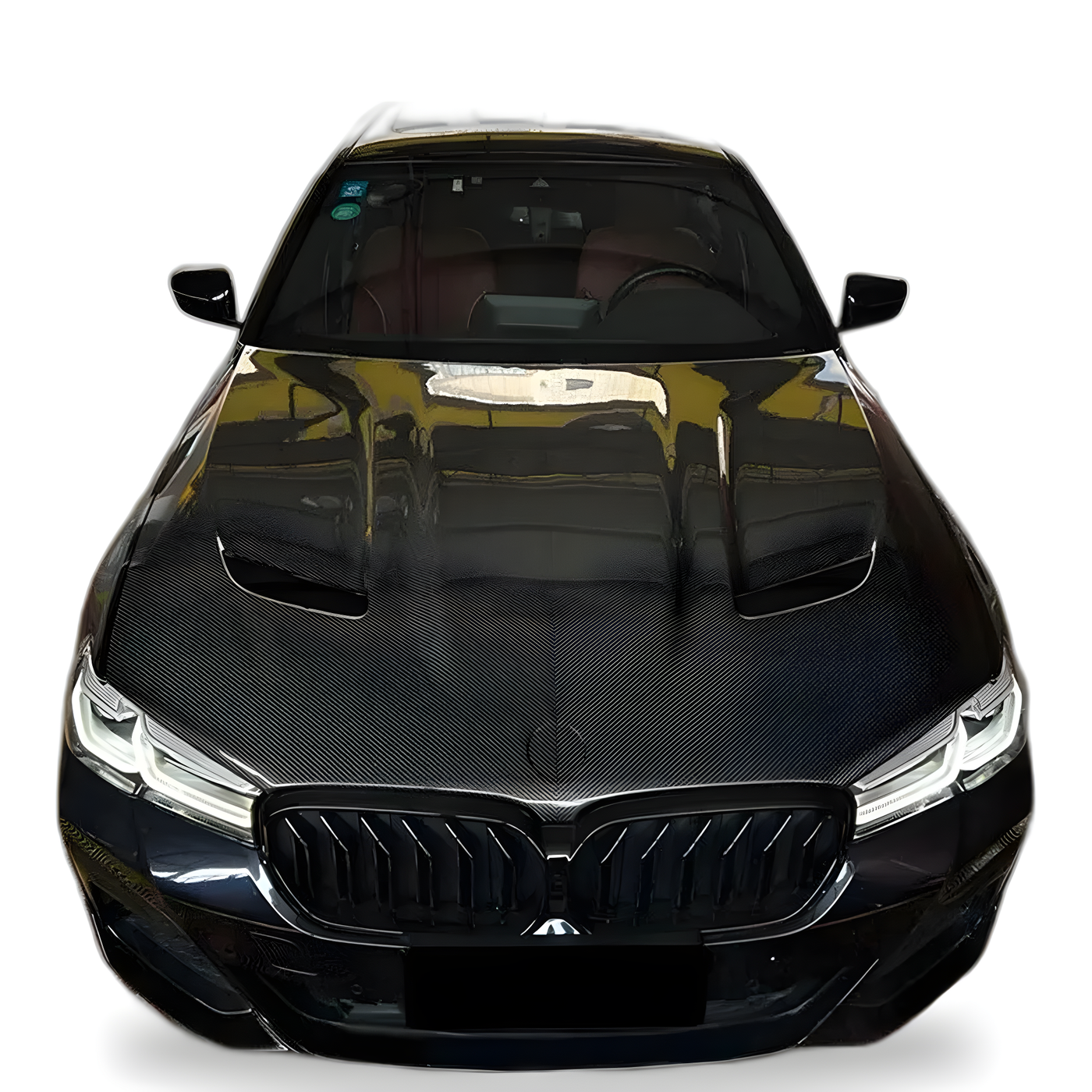 BMW M5 (F90 LCI) Prepreg Dry Carbon Fibre Bonnet
