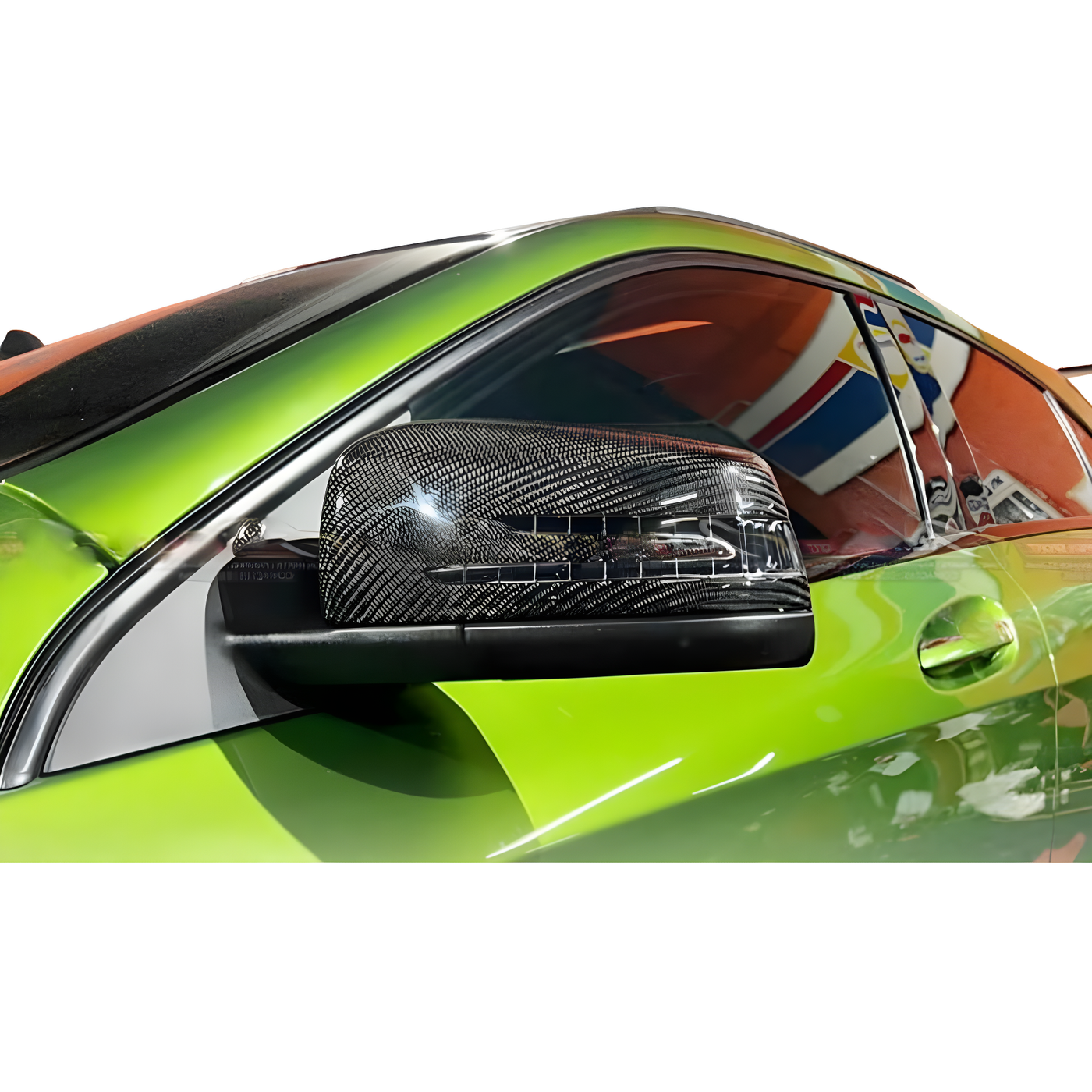 Mercedes Benz A Class (W176) Carbon Fibre Mirror Caps