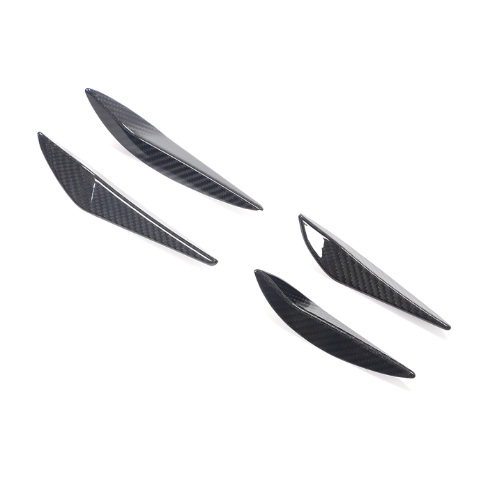 BMW M3 (G80) Dry Carbon Fibre Front Bumper Canards