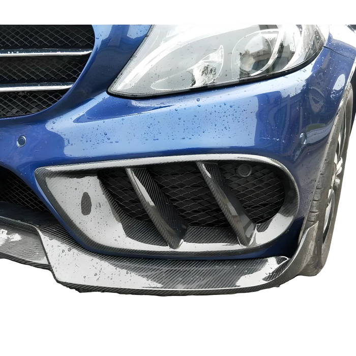 Mercedes C-Class (W205) Carbon Fibre Fog Lamp Covers
