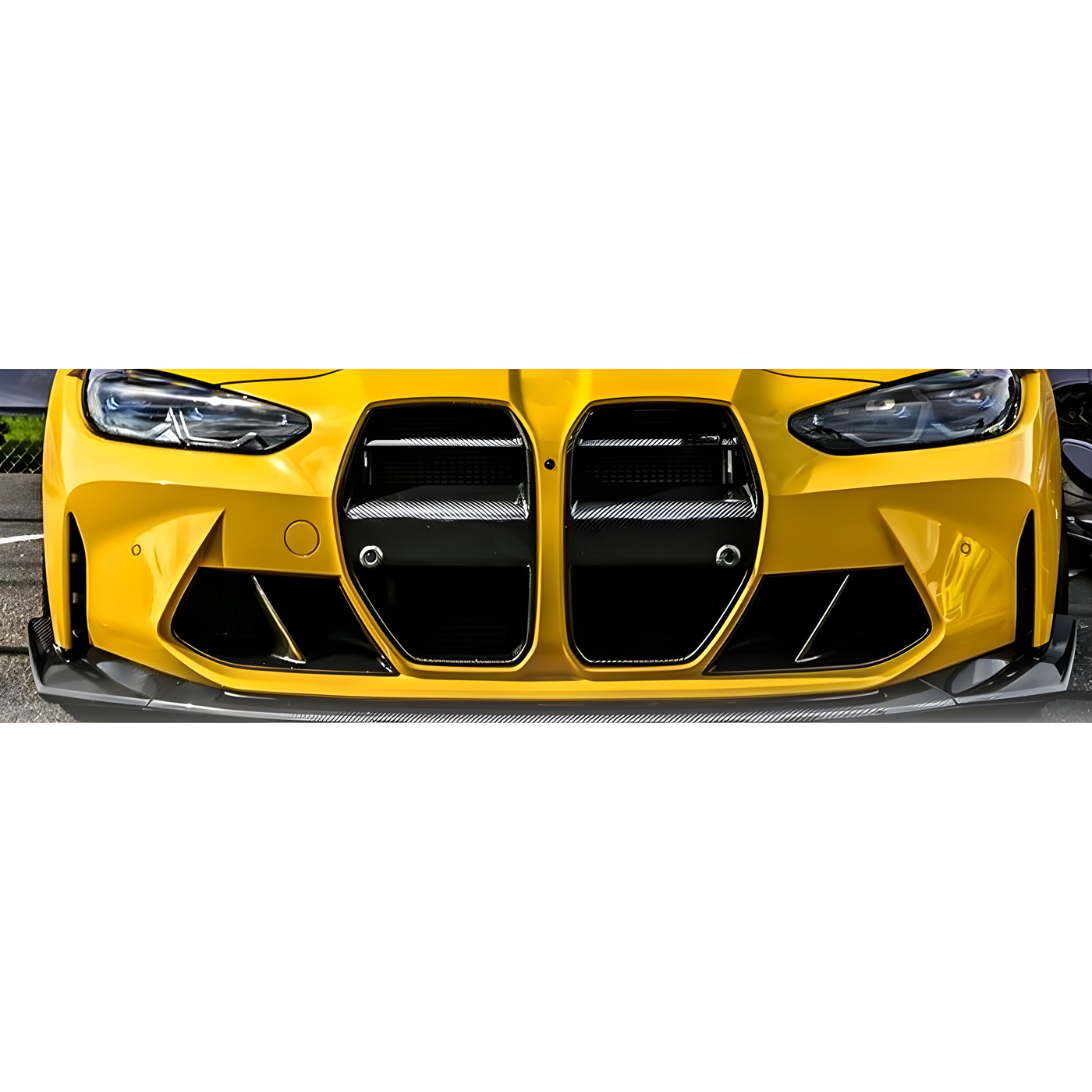 BMW M3 (G80) Dry Carbon Fibre GT4 Front Grille