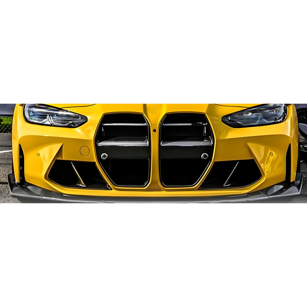 BMW M3 (G80) Dry Carbon Fibre GT4 Front Grille