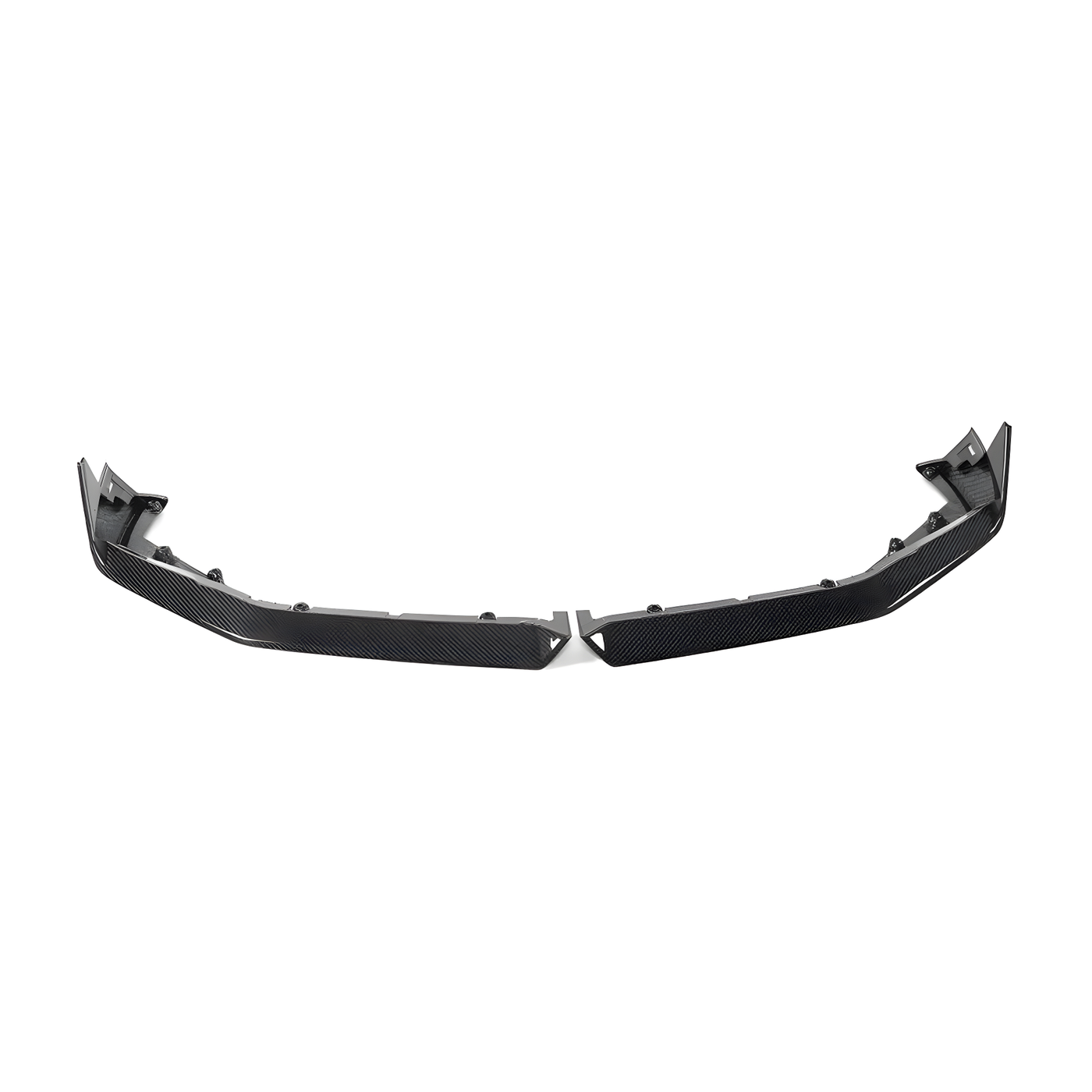 BMW M5 (G90) Dry Carbon Fibre Front Lip (M Perf, 2-Piece)
