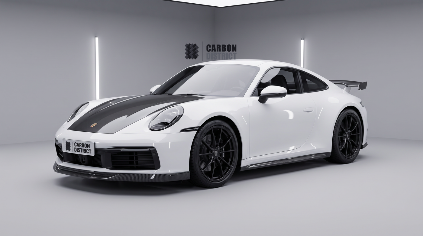 Porsche 911 (992) Dry Carbon Fibre Body Kit (V1) — front