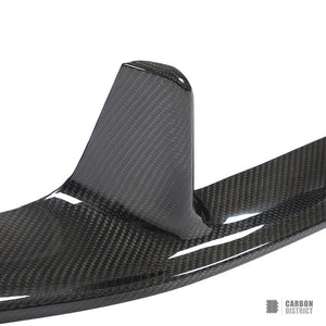 Porsche 911 Turbo S (992.1) dry carbon fibre front lip — studio view 5