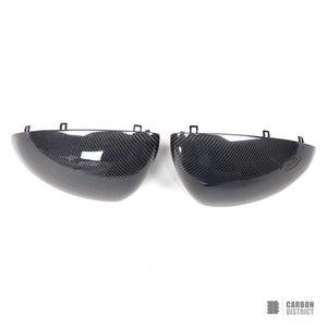 Porsche Cayenne (92A) carbon fibre mirror caps — view 5