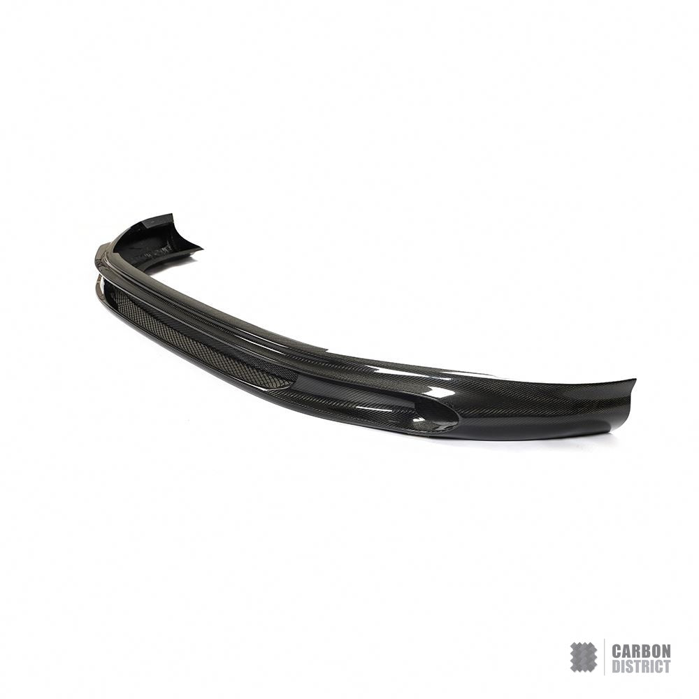 Porsche Macan (95B.2) carbon fibre front lip — UV-stable gloss finish