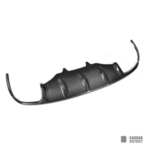 Porsche Macan (95B) carbon fibre rear diffuser (Style A) — fits 2014-2024