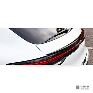 Porsche Macan (95B.2) carbon fibre spoiler — UV-stable gloss finish
