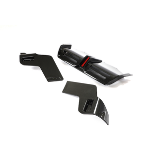 Porsche Macan Dry Carbon Fibre Rear Diffuser with Brake Light (2022+)
