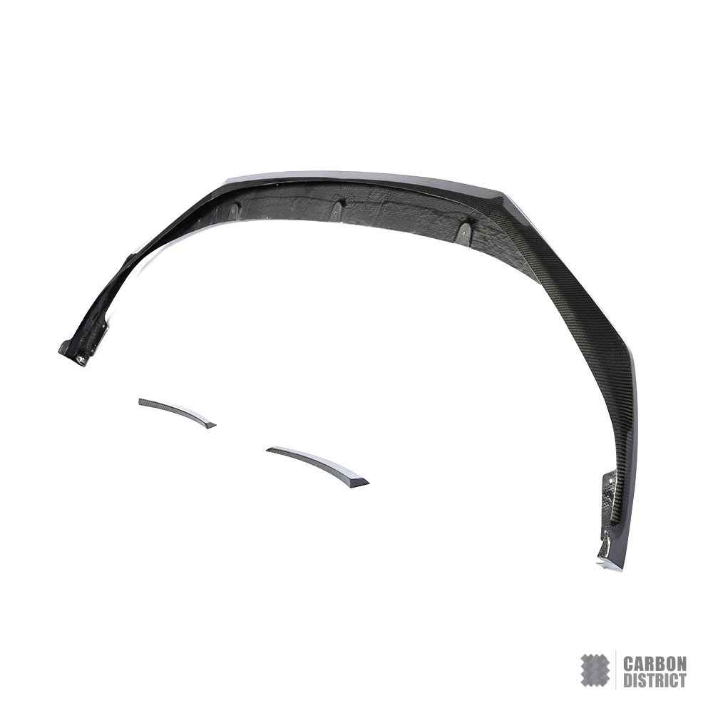 Porsche Panamera (971) carbon fibre front lip — made to order in genuine carbon fibre