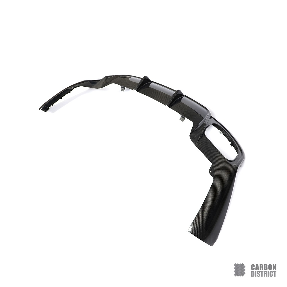 Porsche Panamera (971) carbon fibre rear diffuser — fits 2017-2023