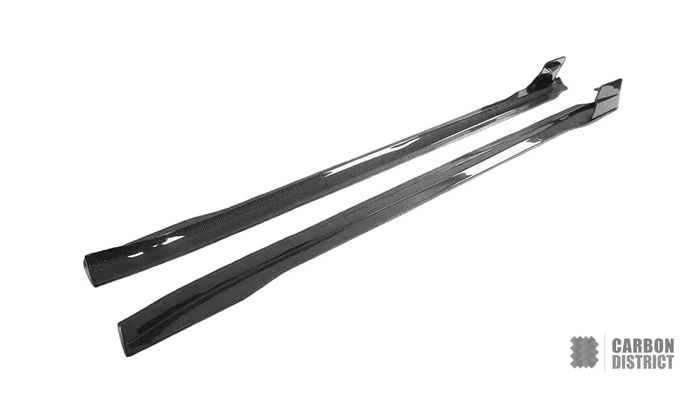 Porsche Taycan Carbon Fibre Side Skirts