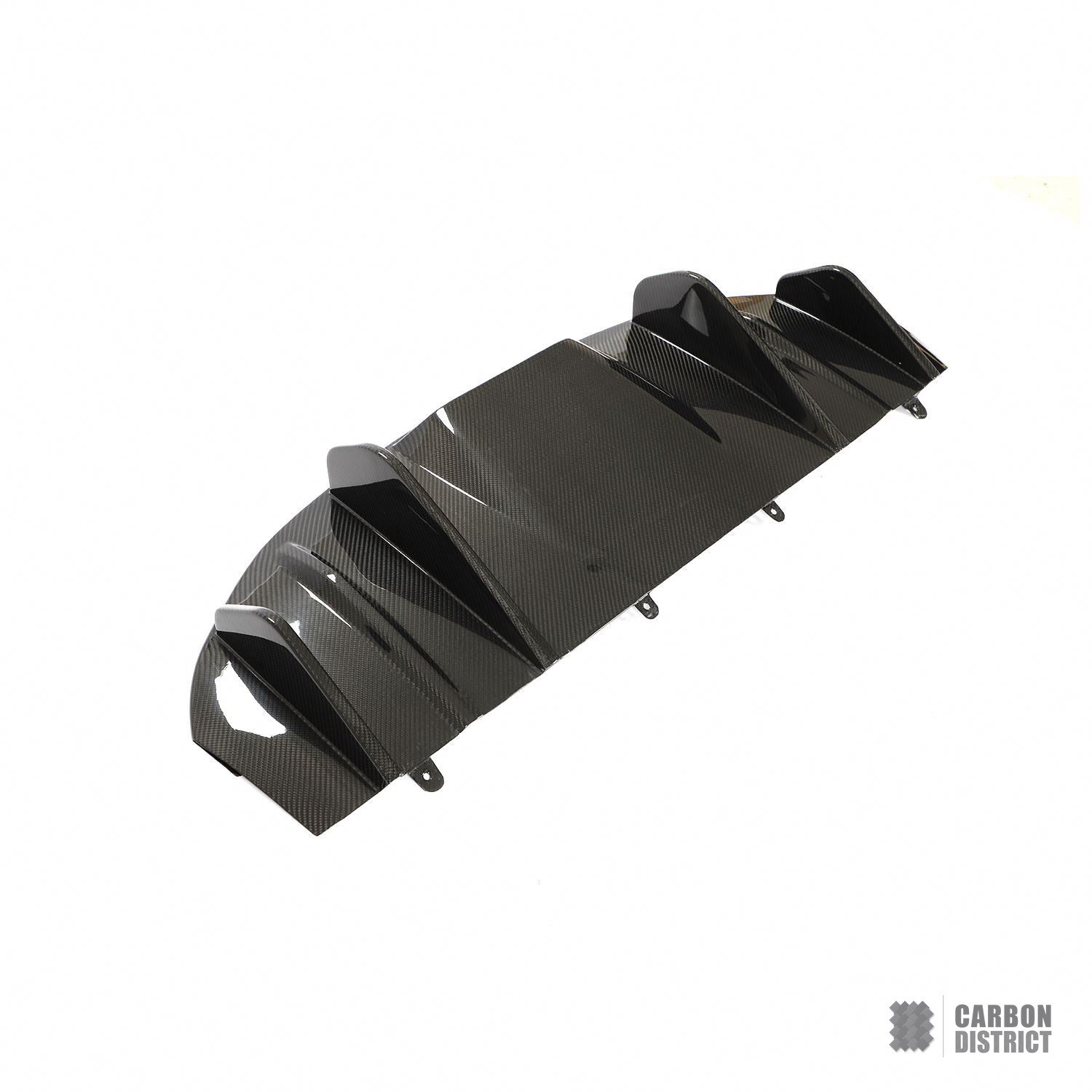 Porsche Taycan dry carbon fibre rear diffuser
