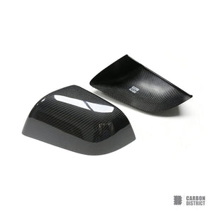 Tesla Model 3 carbon fibre mirror caps (Pre-Facelift + Highland) — fits 2017+