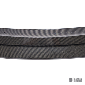 Tesla Model Y carbon fibre front lip — fits 2020+