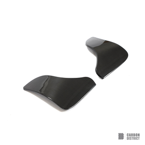 Tesla Model Y carbon fibre rear canards — fits 2020+