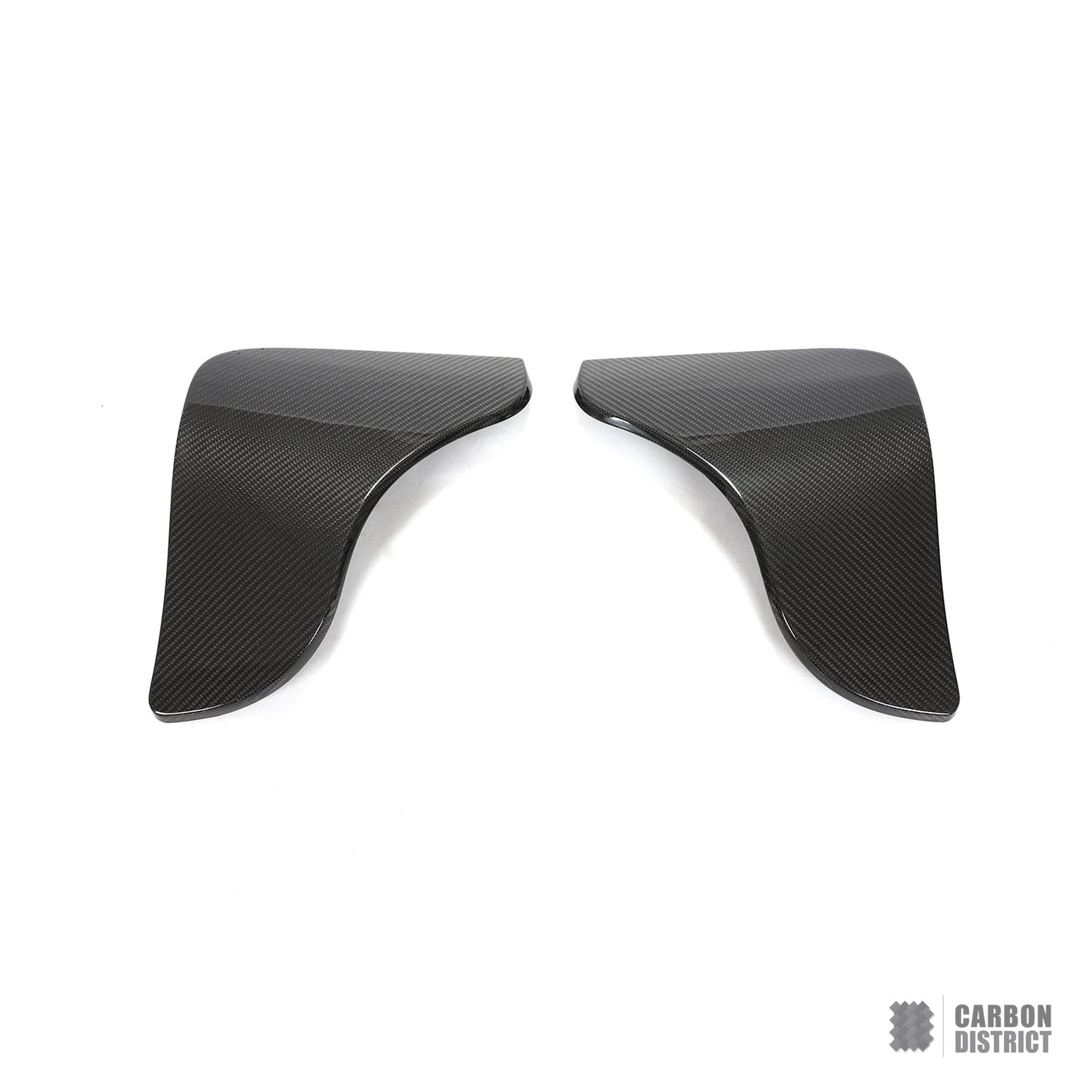Tesla Model Y carbon fibre rear canards