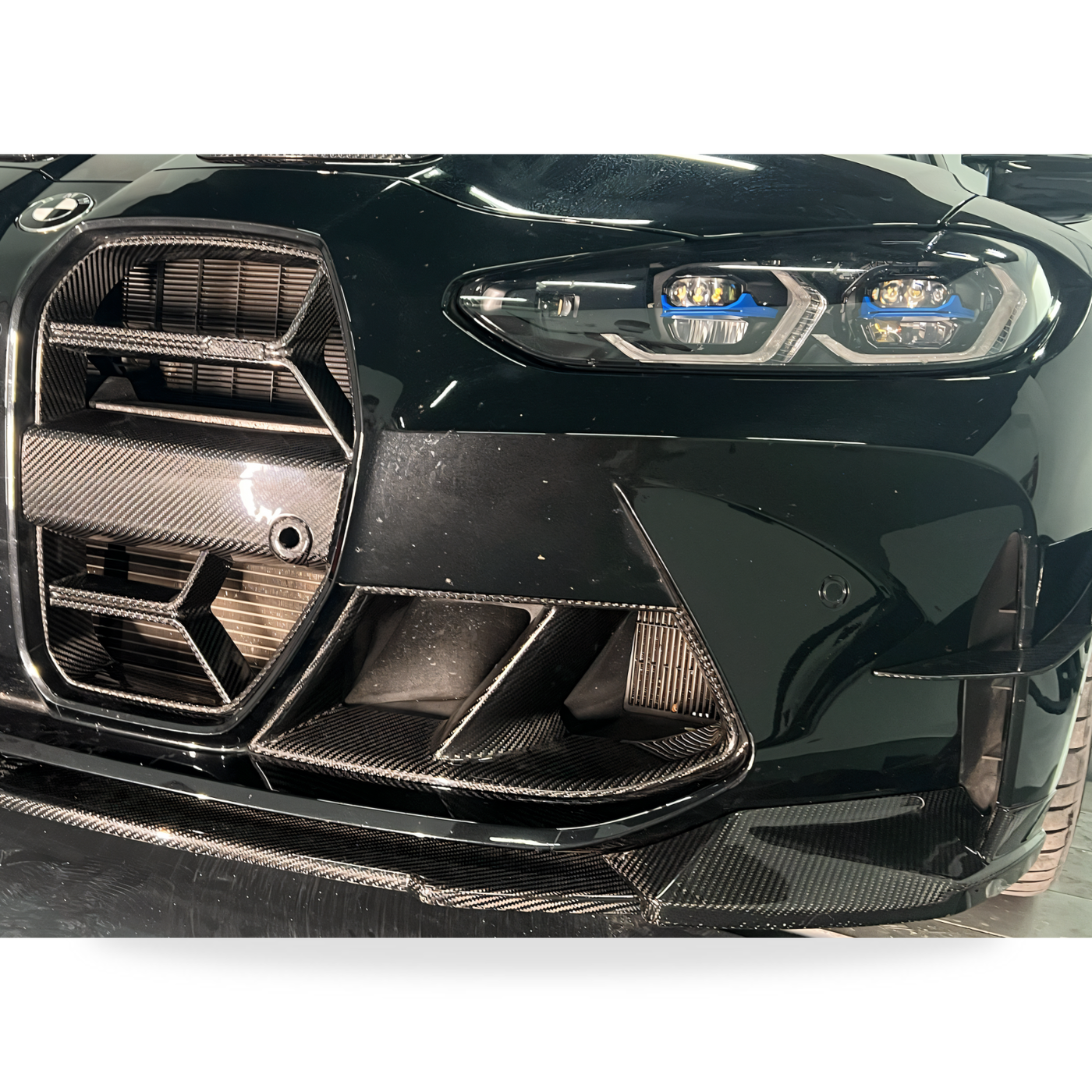 BMW M3 (G80) Prepreg Carbon Fibre Front Bumper Air Ducts