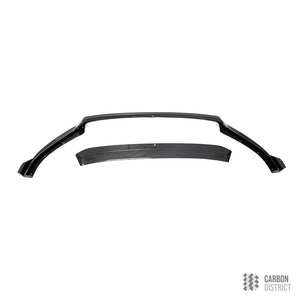 VW Golf (MK7.5) carbon fibre front lip — made to order in genuine carbon fibre