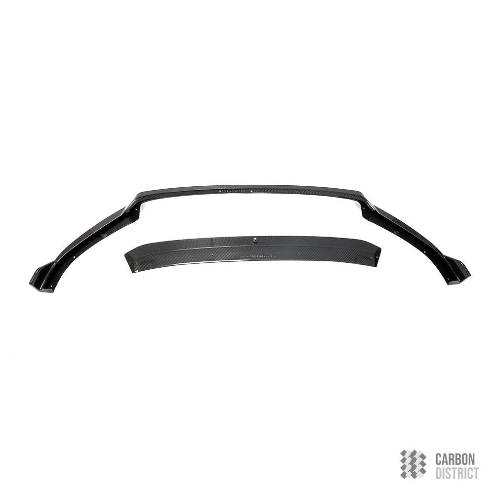 VW Golf (MK7.5) carbon fibre front lip — made to order in genuine carbon fibre