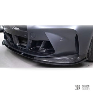 BMW M3/M4 (G80/G82/G83) carbon fibre front lip (1-Piece) — view 8