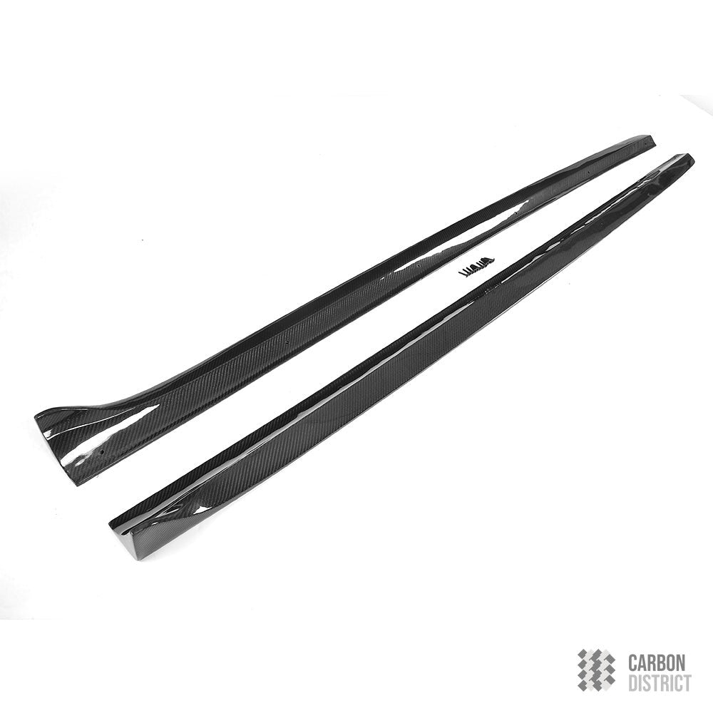 Audi A5/S5 (B8/B8.5) carbon fibre side skirt extensions