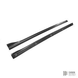 Audi A3/S3 Saloon (8V) carbon fibre side skirts — made to order in genuine carbon fibre
