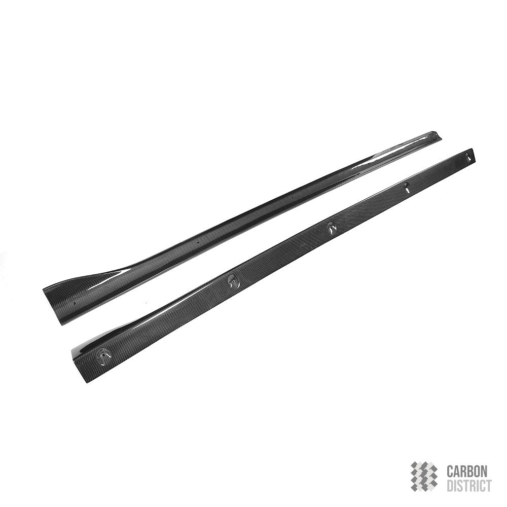 Audi A3/S3 Saloon (8V) carbon fibre side skirts — made to order in genuine carbon fibre