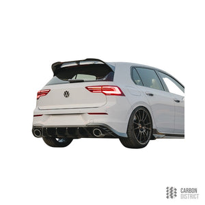 VW Golf Mk8 carbon fibre spoiler — view 7