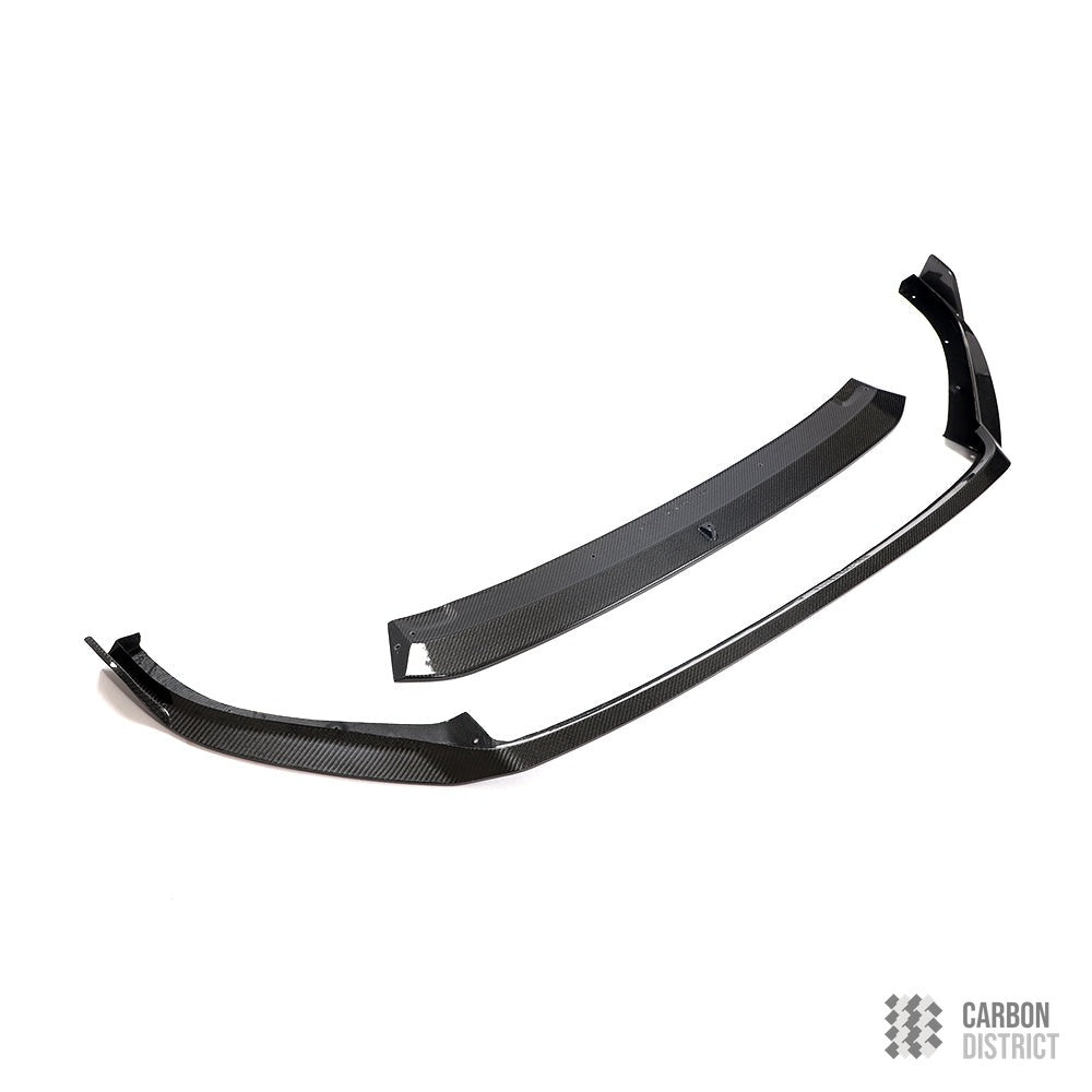 VW Golf (MK7.5) carbon fibre front lip — fits 2017-2020