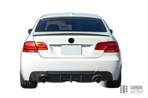 BMW 3 Series (E92) carbon fibre rear diffuser — full product view