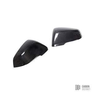 Toyota Supra (A90) carbon fibre mirror caps — fits 2019+