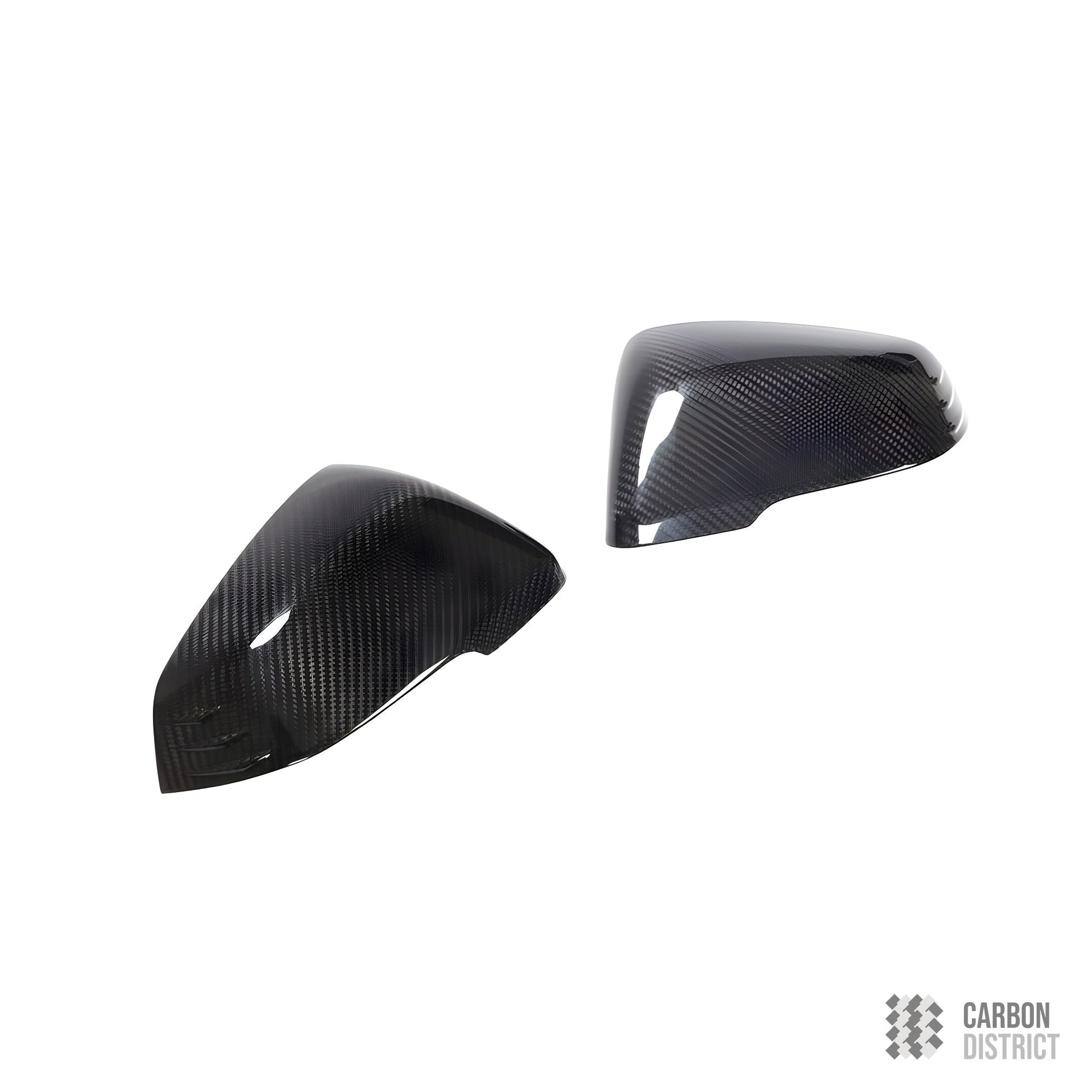 Toyota Supra (A90) carbon fibre mirror caps — fits 2019+