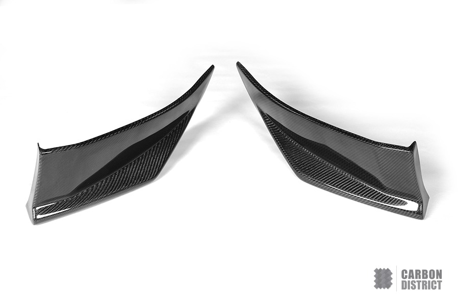 Toyota GT86 (ZN6) carbon fibre rear canards — made to order in genuine carbon fibre