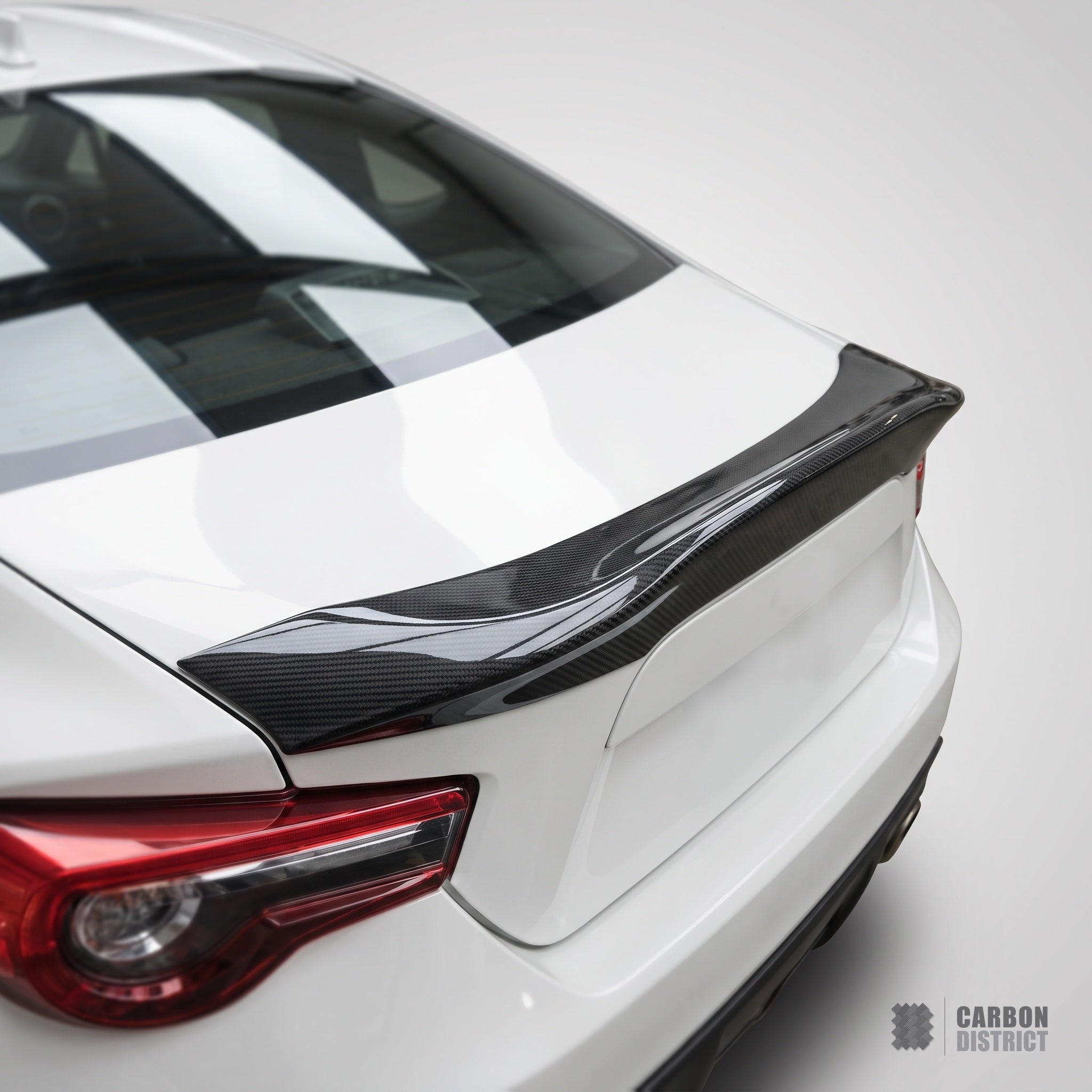 Toyota GT86 (ZN6) carbon fibre spoiler (V1) — made to order in genuine carbon fibre