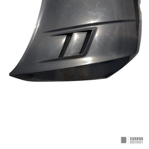 Volkswagen Golf (MK7) carbon fibre bonnet (V1) — fits 2013-2020