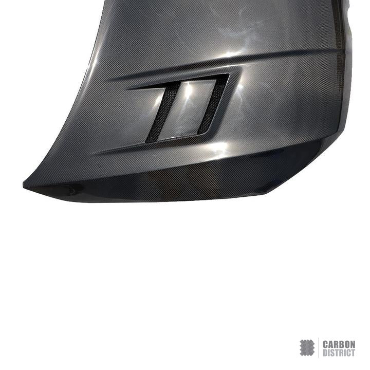 Volkswagen Golf (MK7) carbon fibre bonnet (V1) — fits 2013-2020