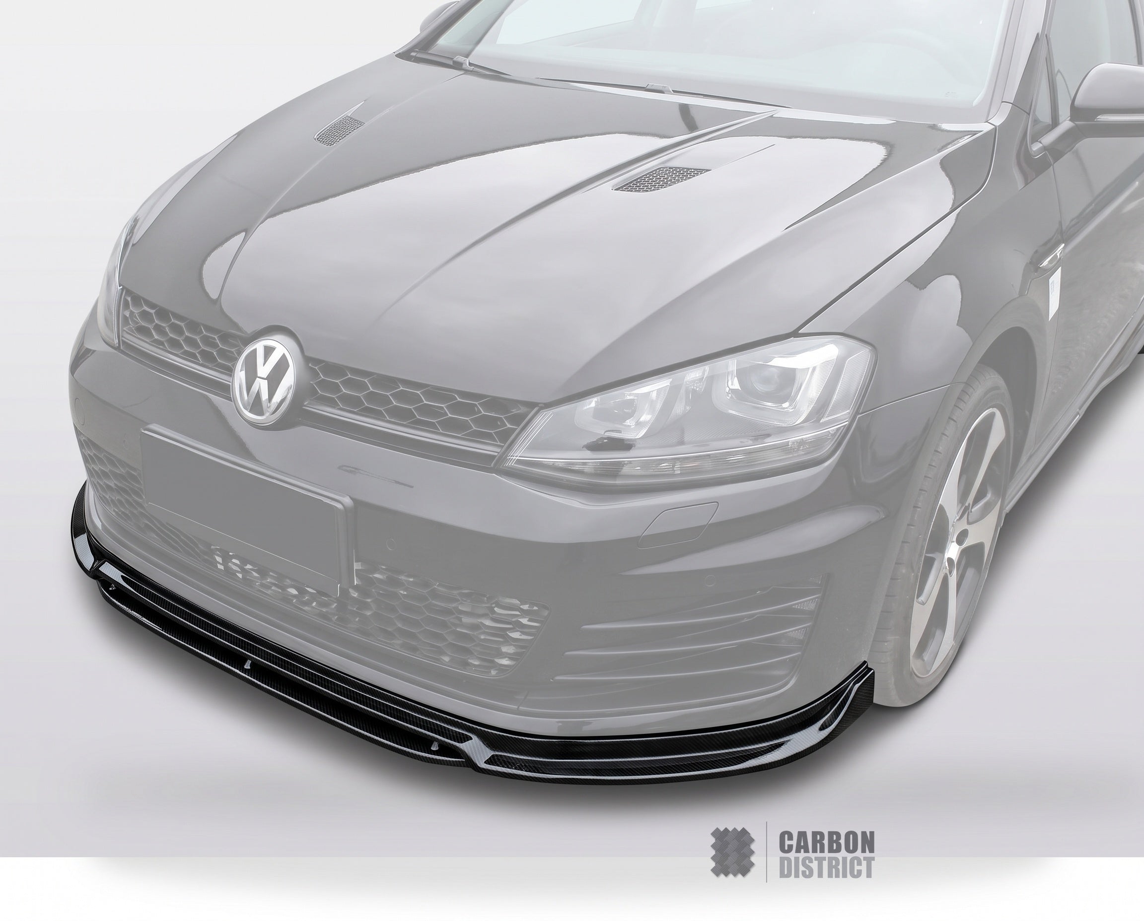 VW Golf (MK7) Carbon Fibre Front Lip (GTI)