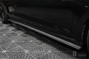 VW Golf (MK7/MK7.5) carbon fibre side skirts — view 7